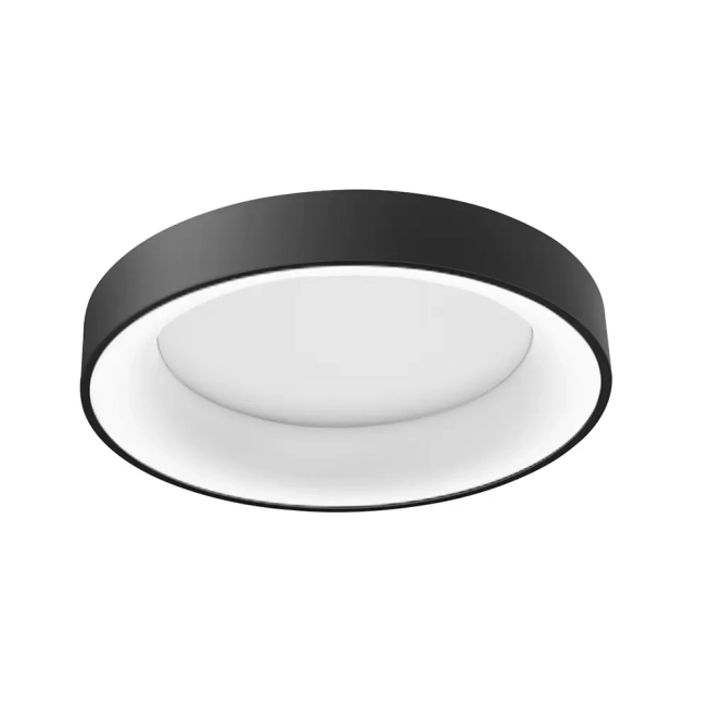 Stropné svietidlá - Azzardo LED stropní svítidlo Sovana 55 CCT černé s dálkovým ovladačem