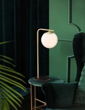 Stolové lampy- Novaluce Dizajnová stolová lampa Alvarez